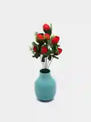 Красный цветы искусственные "роза"