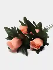 Розовый искусственные цветы