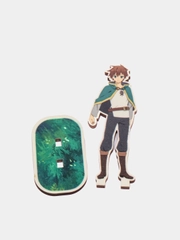 Деревянная фигурка по аниме "Этот замечательный мир! / KonoSuba" светящаяся, 8 см