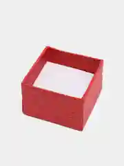 Алый подарочная коробка для колец