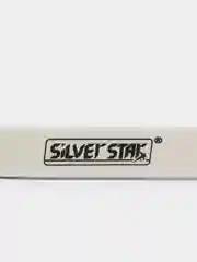 Пилка для маникюра Silver Star, белая, модель PRO 34, 100/180 грит