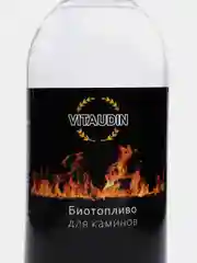 Биотопливо для каминов, 1 л VITA UDIN топливо для декоративных каминов без запаха и гари