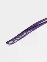 Фиолетовый пинцет для бровей профессиональный, косметический, скошенный край