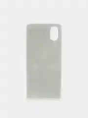 Серый чехол для Samsung Galaxy A03 Core (Самсунг Галакси А03 Кор), силиконовый, с рисунком