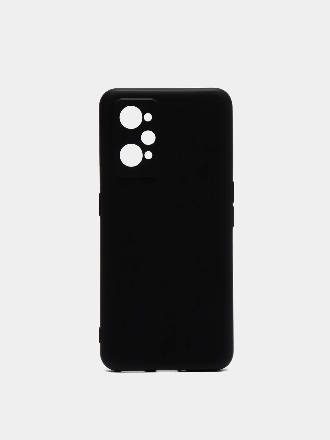 Черный чехол для Realme GT Neo 2 / GT 2 / GT Neo 3T,  силиконовый с защитой камеры