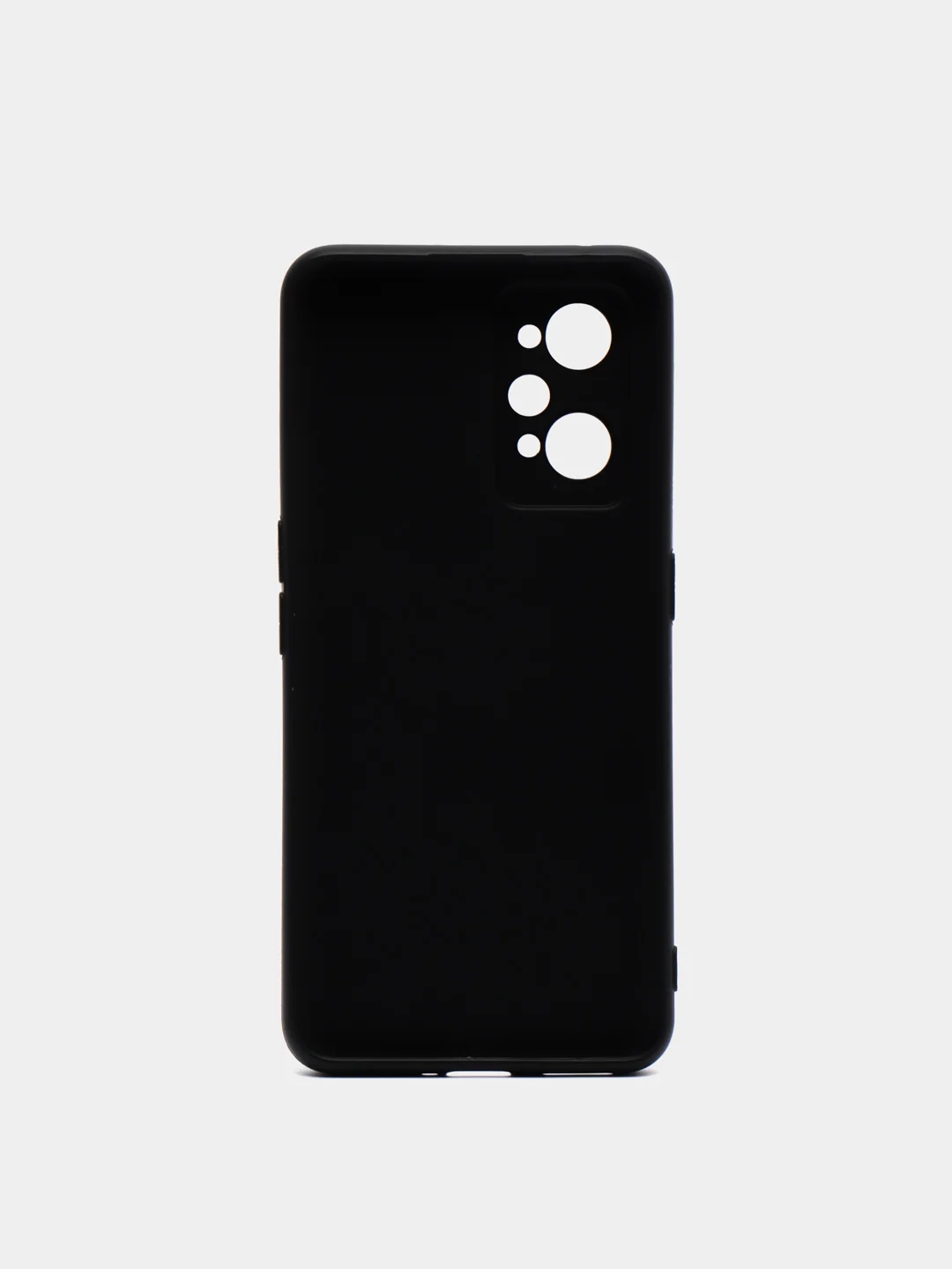 Черный чехол для Realme GT Neo 2 / GT 2 / GT Neo 3T,  силиконовый с защитой камеры