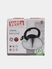 Чайник стальной Vetta RWK-061-2.5L, индукция, зеркальный, 2.5 л