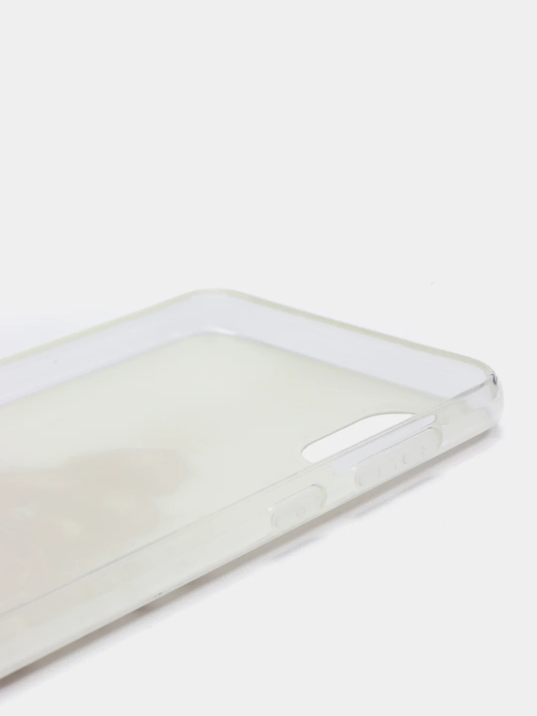 Пудровый чехол для Samsung Galaxy A03 Core (Самсунг Галакси А03 Кор), силиконовый, с рисунком