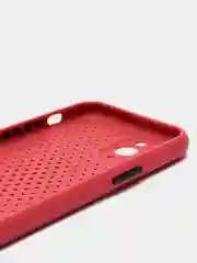 Коралловый чехол силиконовый с перфорацией для Айфон  iPhone 11 /11 Pro / 11 Pro Max / 12