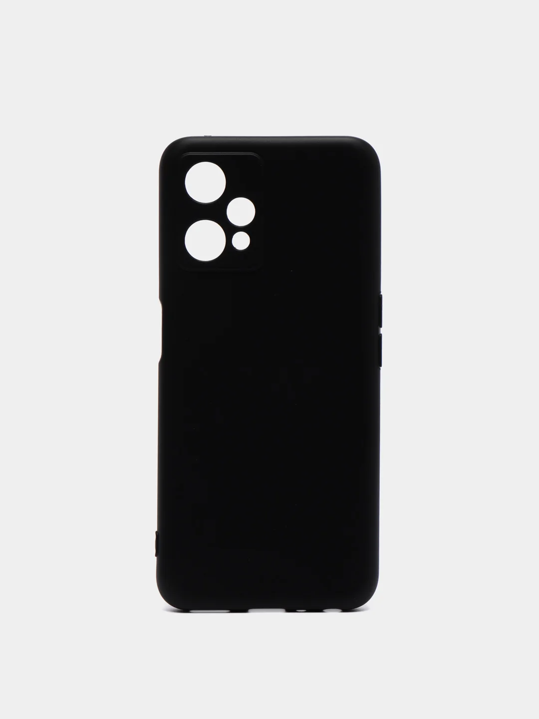 Черный силиконовый чехол для Realme 9 5G / Realme 9 Pro (Реалми 9 Про) прозрачный, черный