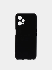 Силиконовый чехол для Realme 9 5G / Realme 9 Pro (Реалми 9 Про) прозрачный, черный