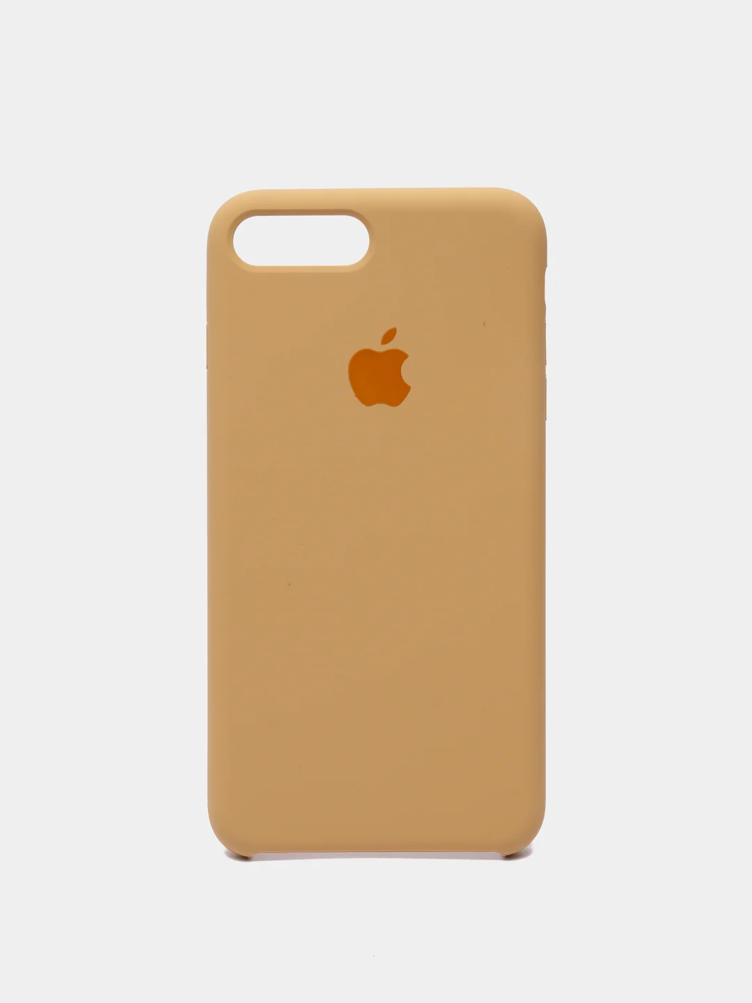 Золотой чехол Silicone Case для iPhone 7 Plus 8 Plus