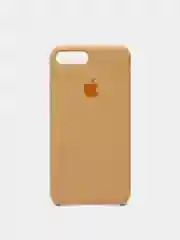 Золотой чехол Silicone Case для iPhone 7 Plus 8 Plus
