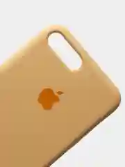 Золотой чехол Silicone Case для iPhone 7 Plus 8 Plus