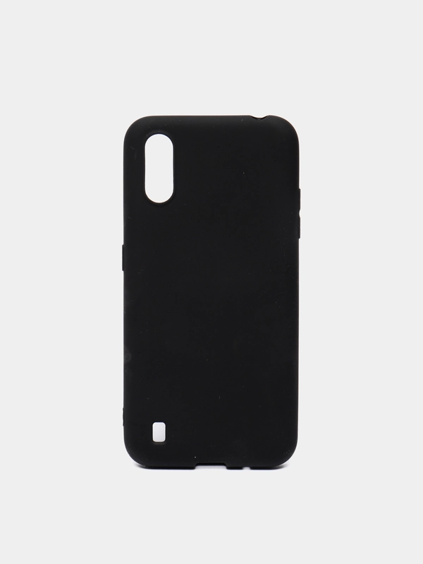 Матовый силиконовый чехол Samsung A01
