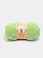 Салатовый пряжа плюшевая Alize Softy, микрополиэстер, 50 г, 115 м