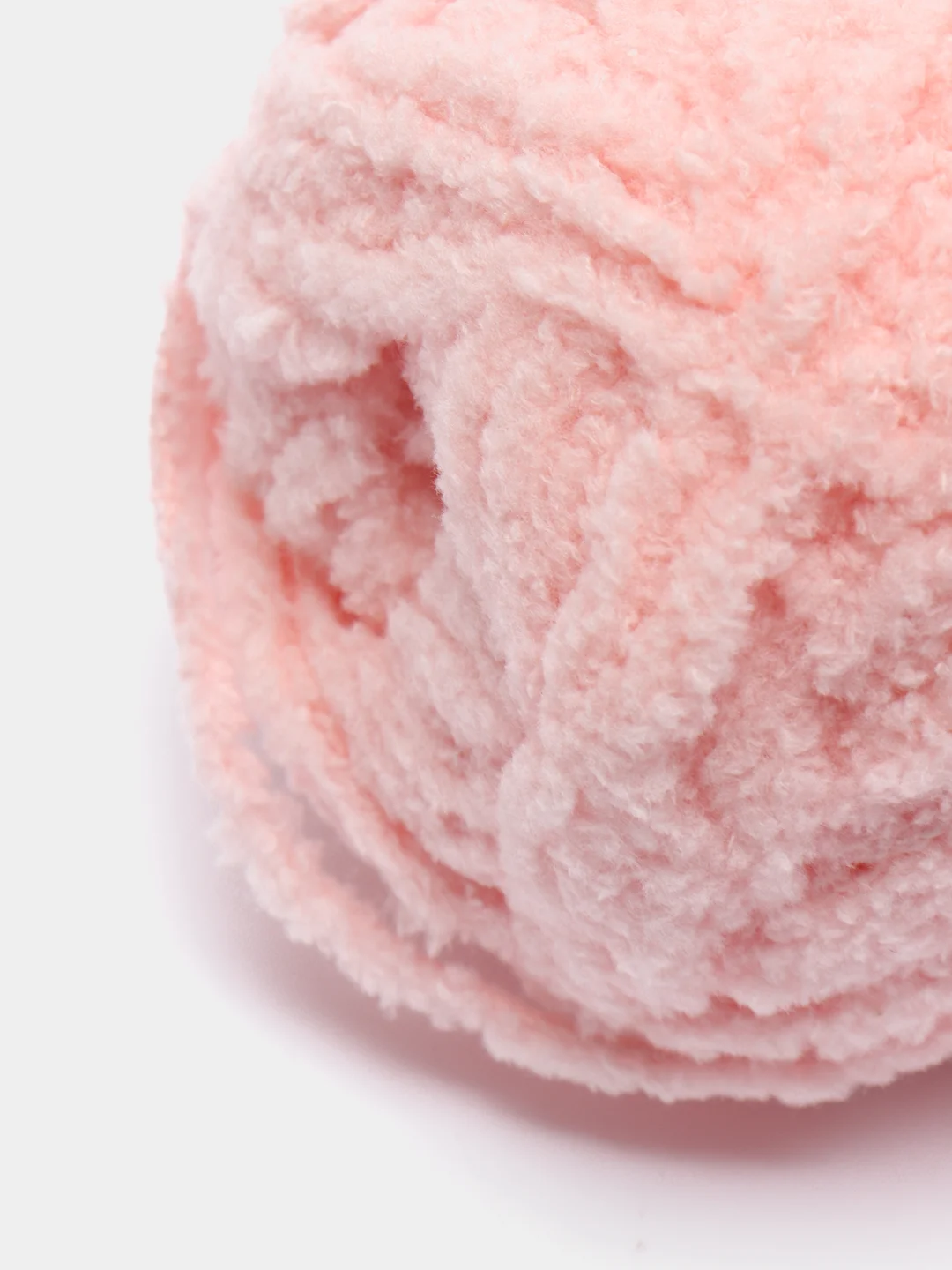 Пудровый пряжа плюшевая Alize Softy, микрополиэстер, 50 г, 115 м