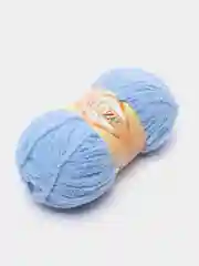 Небесно-голубой пряжа плюшевая Alize Softy, микрополиэстер, 50 г, 115 м