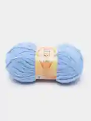 Небесно-голубой пряжа плюшевая Alize Softy, микрополиэстер, 50 г, 115 м