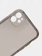 Черный чехол для iPhone 11 прозрачный цветной силиконовый