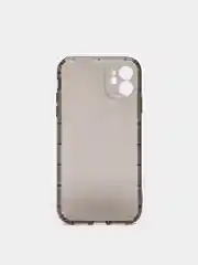 Черный чехол для iPhone 11 прозрачный цветной силиконовый