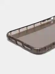 Черный чехол для iPhone 11 прозрачный цветной силиконовый