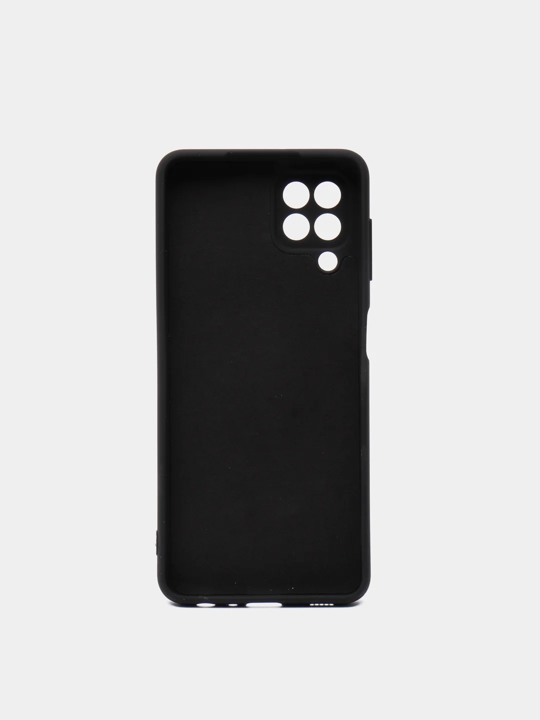 Черный чехол для Samsung A22 M32 Xiaomi Redmi 9T с подложкой из микрофибры и защитой для камеры