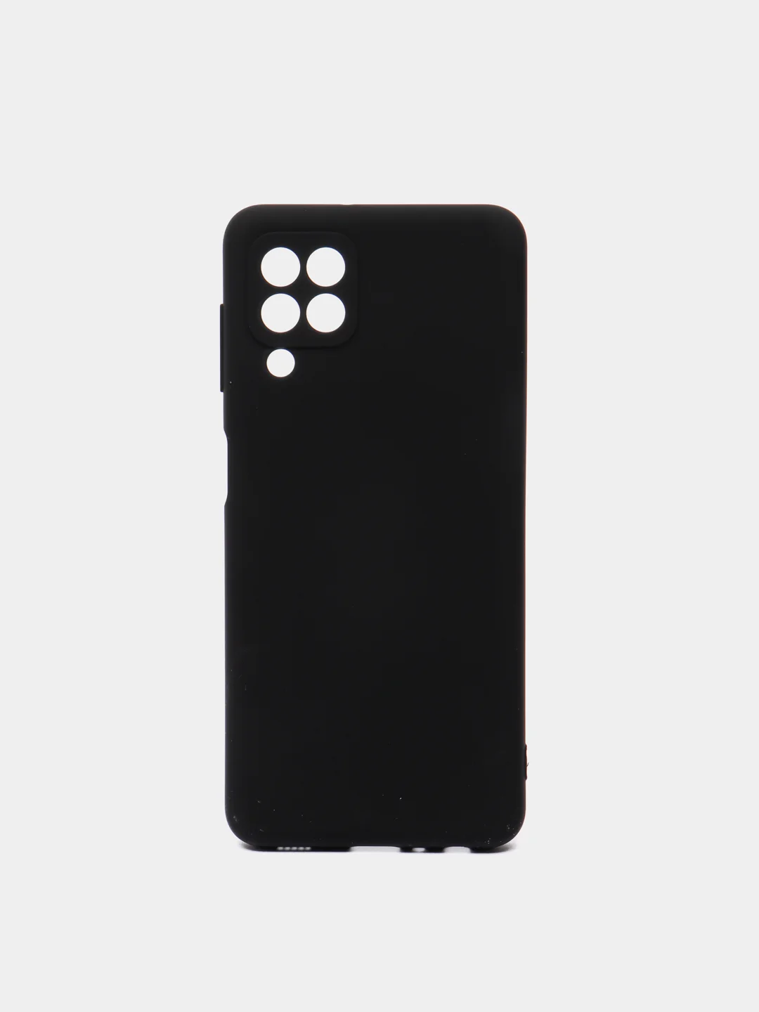 Черный чехол для Samsung A22 M32 Xiaomi Redmi 9T с подложкой из микрофибры и защитой для камеры