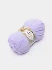 Сиреневый пряжа плюшевая Alize Softy Plus, микрополиэстер, 100 г, 120 м