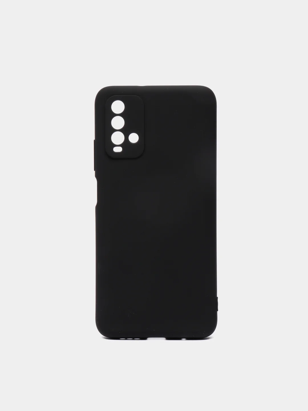 Черный чехол для Samsung A22 M32 Xiaomi Redmi 9T с подложкой из микрофибры и защитой для камеры