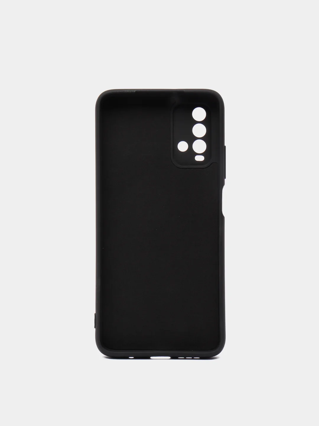 Черный чехол для Samsung A22 M32 Xiaomi Redmi 9T с подложкой из микрофибры и защитой для камеры