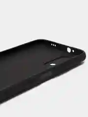 Черный чехол для Samsung A22 M32 Xiaomi Redmi 9T с подложкой из микрофибры и защитой для камеры