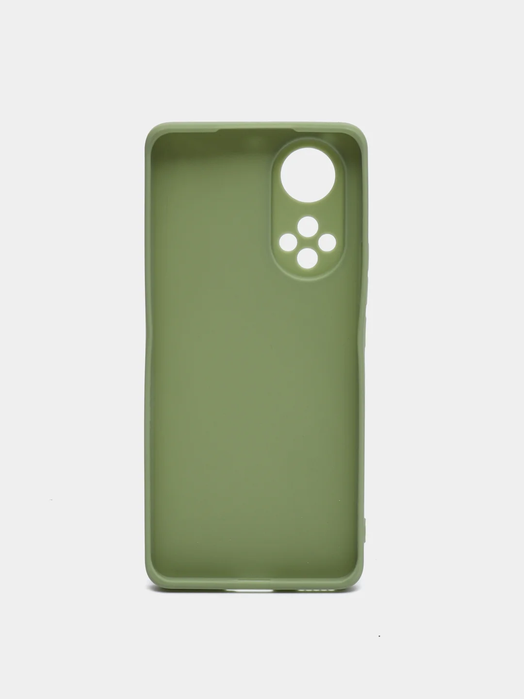 Оливковый чехол для Huawei Honor 50/Nova 9 силиконовый матовый