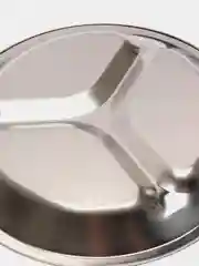 Поднос металлический на 3 отделения