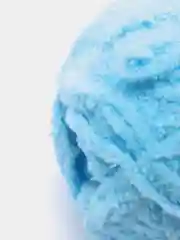 Голубой пряжа плюшевая Alize Softy, микрополиэстер, 50 г, 115 м