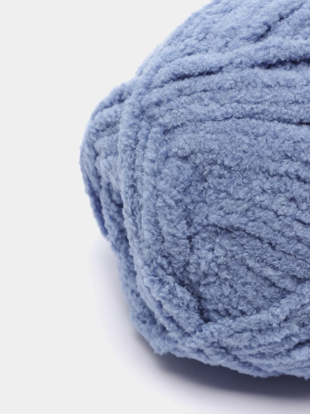 Синий меланж пряжа плюшевая Alize Softy Plus, микрополиэстер, 100 г, 120 м