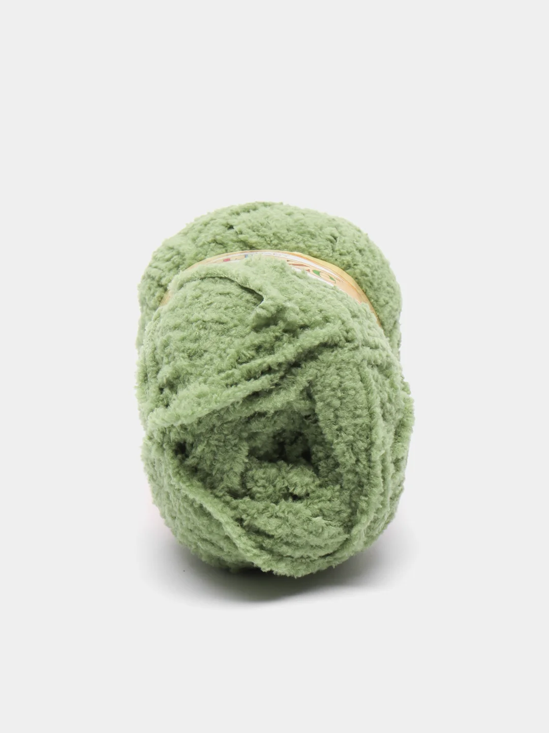 Лесной зеленый пряжа плюшевая Alize Softy, микрополиэстер, 50 г, 115 м