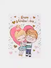 Прозрачный мини-открытки