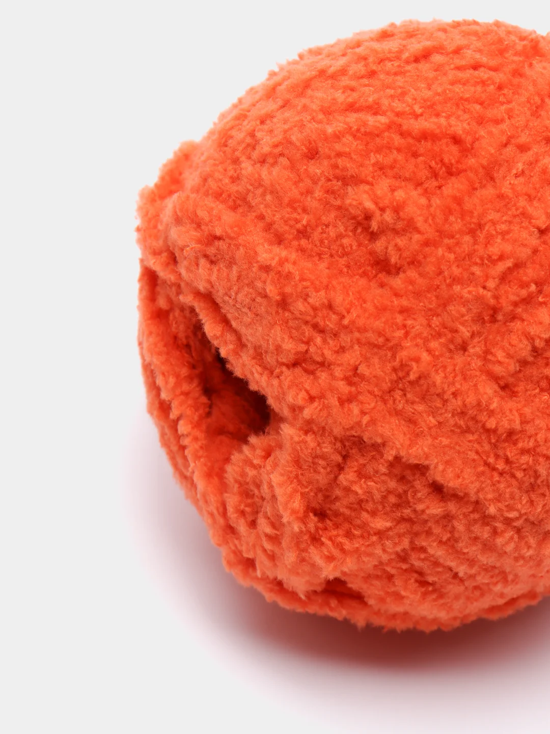 Оранжевый пряжа плюшевая Alize Softy, микрополиэстер, 50 г, 115 м