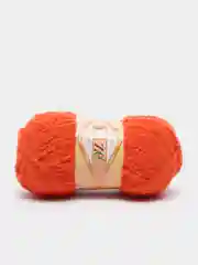Оранжевый пряжа плюшевая Alize Softy, микрополиэстер, 50 г, 115 м