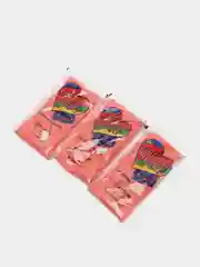 Фестивальные краски Холи Holi Heart Vita Udin для праздников, набор 3 штуки, цвет красный