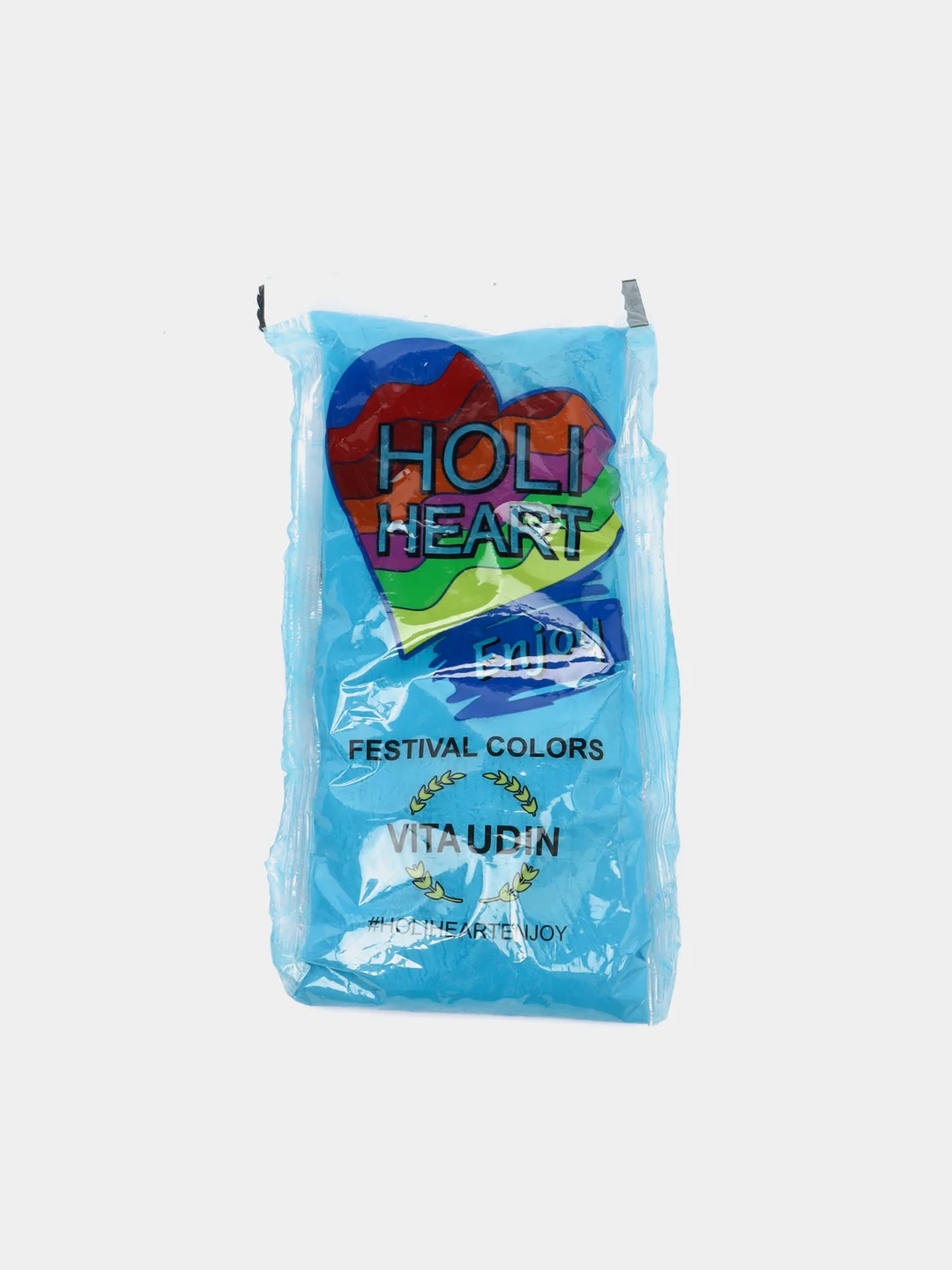 Фестивальные краски Holi Heart Vita Udin для праздников, набор Холи, 3 шт, цвет синий