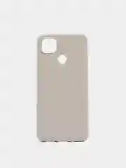 Серый чехол для Xiaomi Redmi 9С силиконовый матовый однотонный