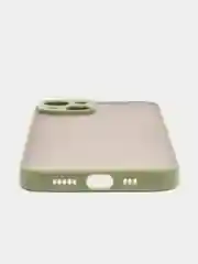 Оливковый чехол для iPhone 7/8/plus,X,XS,XR,11Pro/ProMax,12Pro/ProMax,13Pro/ProMax,14Pro/ProMax/Plus