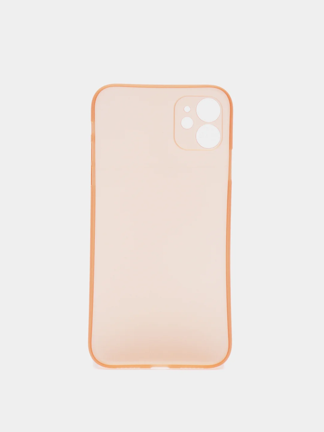 Кораллово-розовый прозрачный чехол для Apple iPhone 11 / 11 Pro / 11 Pro Max