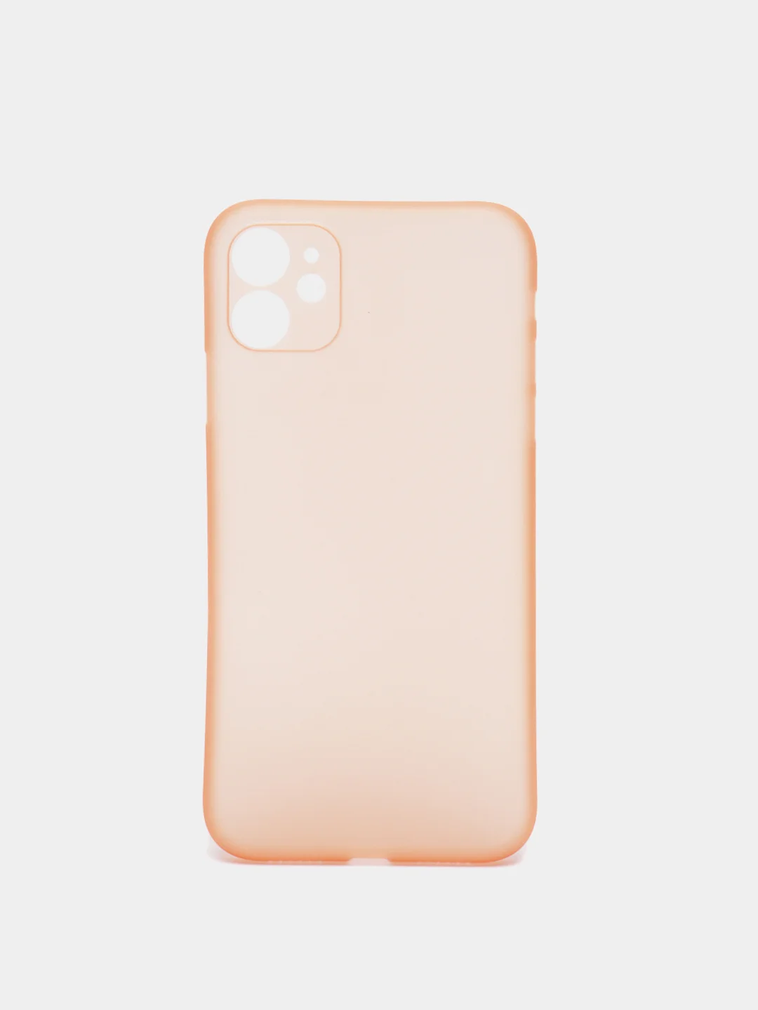 Кораллово-розовый прозрачный чехол для Apple iPhone 11 / 11 Pro / 11 Pro Max
