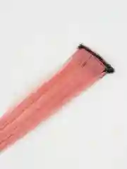 Коралловый меланж цветные и двухцветные накладные пряди / локоны волос на заколке-зажиме