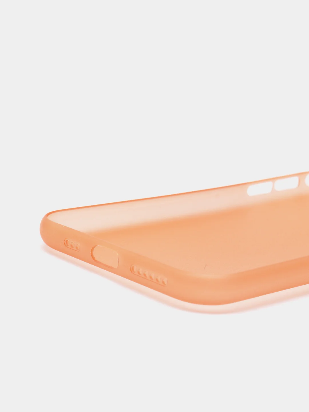 Кораллово-розовый прозрачный чехол для Apple iPhone 11 / 11 Pro / 11 Pro Max