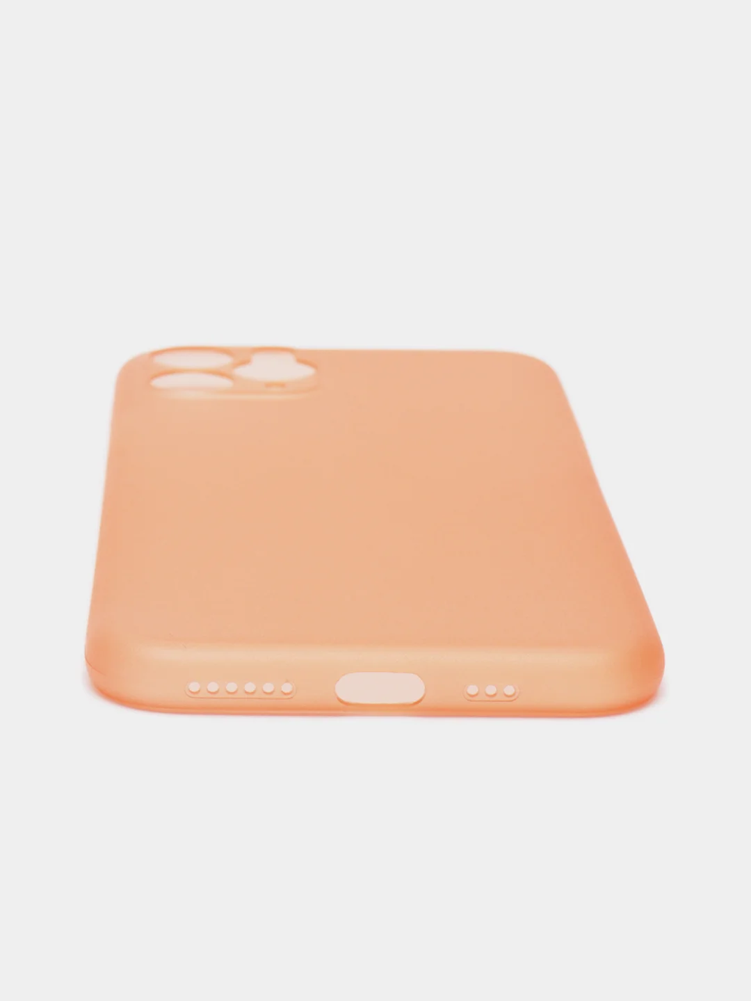 Кораллово-розовый прозрачный чехол для Apple iPhone 11 / 11 Pro / 11 Pro Max