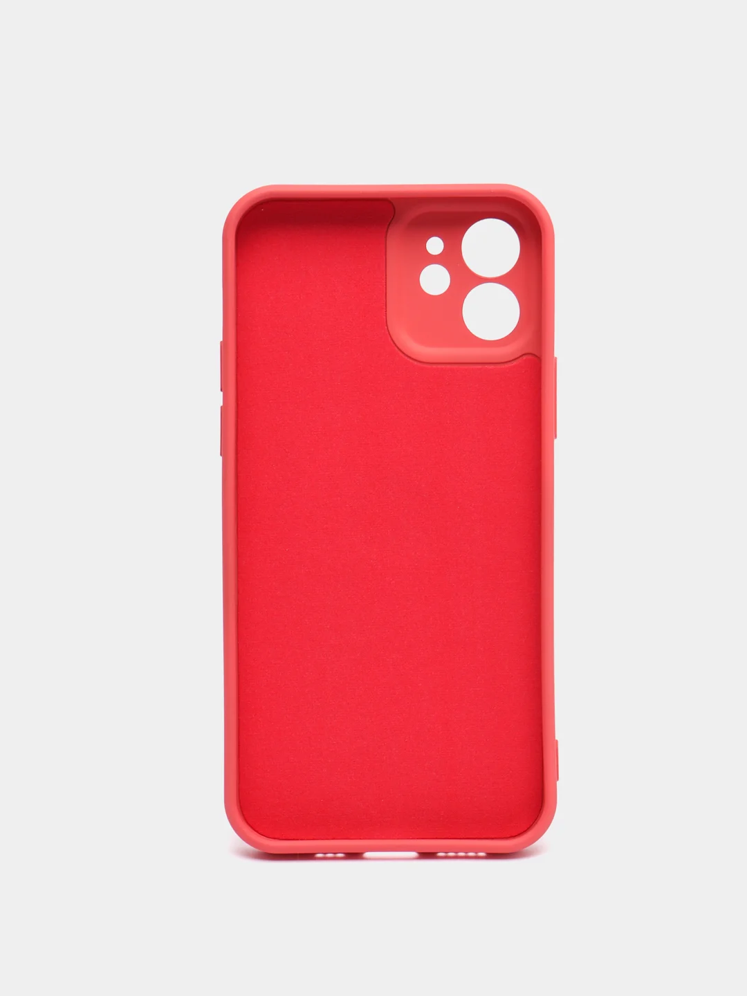 Коралловый чехол силиконовый с кольцом на iPhone 12